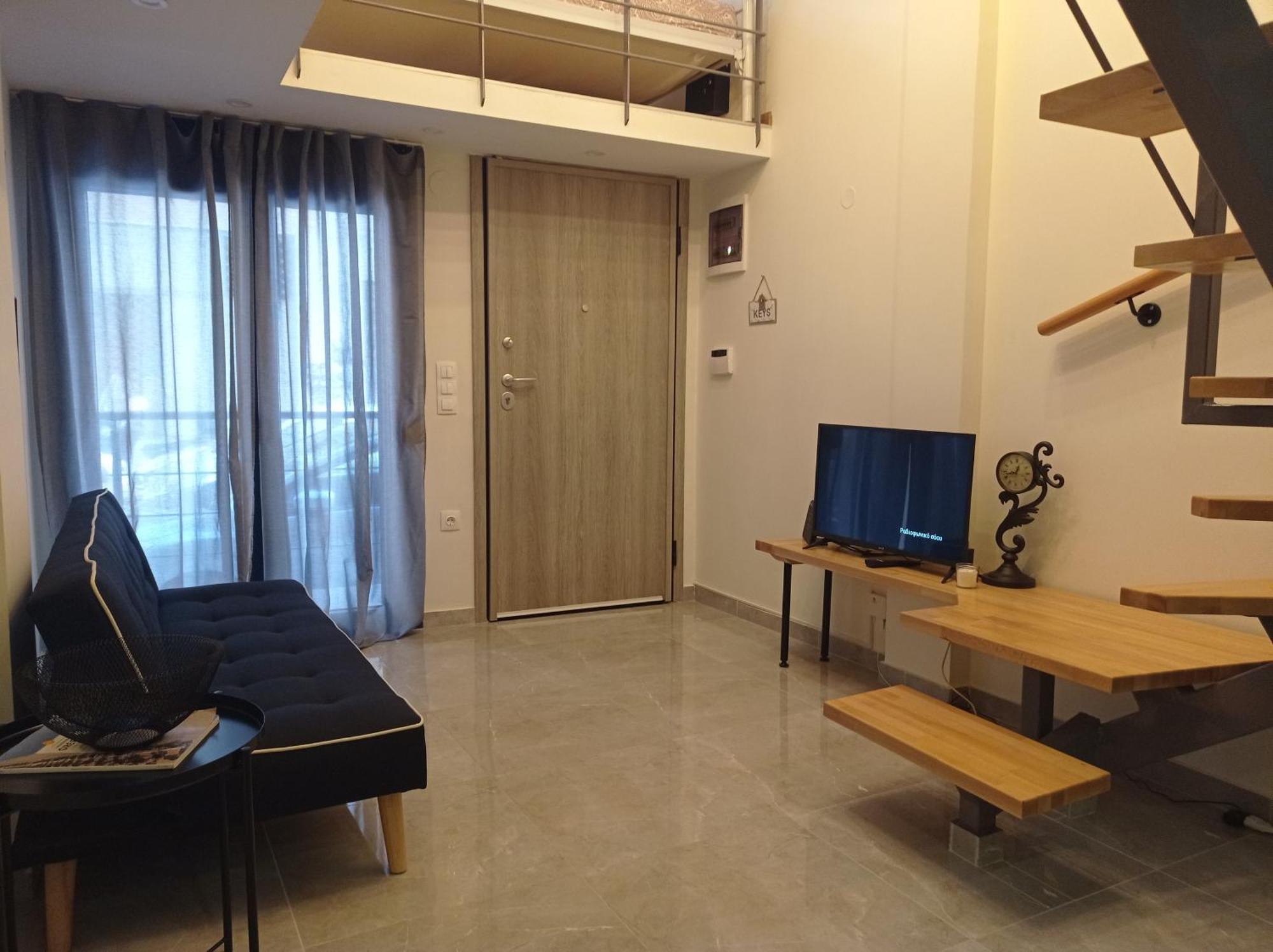 Minimal Two-Floor Apartment Tesalónica Exterior foto