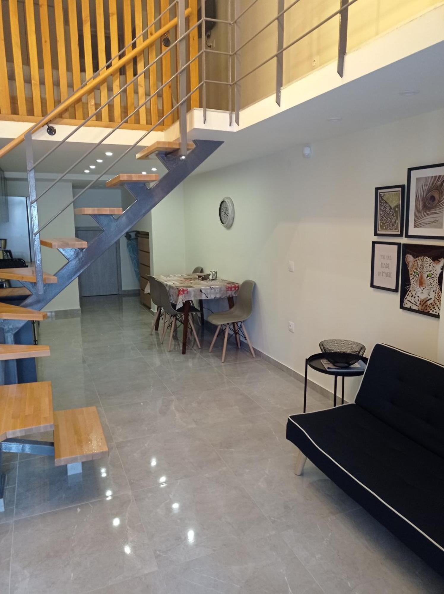 Minimal Two-Floor Apartment Tesalónica Exterior foto